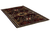 Gabbeh - Qashqai Persian Carpet 230x135 - Picture 1