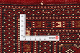 Yomut - Bokhara Persian Carpet 93x102 - Picture 4