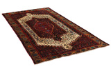 Senneh - Kurdi Persian Carpet 296x148 - Picture 1
