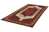 Senneh - Kurdi Persian Carpet 296x148 - Picture 2