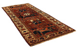 Bakhtiari - Qashqai Persian Carpet 368x154 - Picture 1