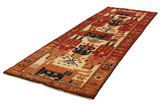 Lori - Bakhtiari Persian Carpet 393x132 - Picture 2