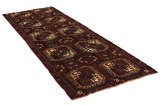 Turkaman - Bokhara Persian Carpet 376x131 - Picture 1