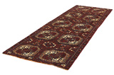 Turkaman - Bokhara Persian Carpet 376x131 - Picture 2