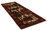 Bakhtiari - Qashqai Persian Carpet 395x135 - Picture 1