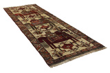 Bakhtiari - Qashqai Persian Carpet 387x124 - Picture 1