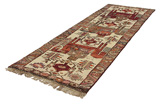Bakhtiari - Qashqai Persian Carpet 387x124 - Picture 2
