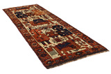 Bakhtiari - Qashqai Persian Carpet 361x125 - Picture 1