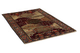 Bakhtiari - Gabbeh Persian Carpet 208x133 - Picture 1
