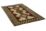 Gabbeh - Qashqai Persian Carpet 229x131 - Picture 1