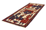 Bakhtiari - Qashqai Persian Carpet 356x127 - Picture 2
