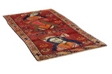 Qashqai Persian Carpet 215x114 - Picture 1