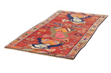 Qashqai Persian Carpet 215x114 - Picture 2