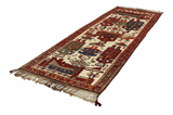 Bakhtiari - Qashqai Persian Carpet 395x133 - Picture 2