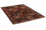Bakhtiari Persian Carpet 198x132 - Picture 1