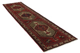 Senneh - Kurdi Persian Carpet 441x104 - Picture 1