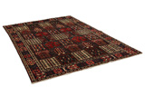 Bakhtiari Persian Carpet 301x212 - Picture 1