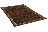 Bakhtiari - Gabbeh Persian Carpet 214x134 - Picture 1