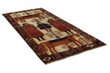 Lori - Qashqai Persian Carpet 333x147 - Picture 1