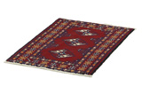 Bokhara - Turkaman Persian Carpet 93x61 - Picture 2