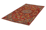 Farahan - Sarouk Persian Carpet 251x126 - Picture 2