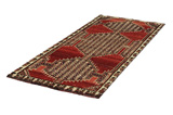 Bakhshayeh - Turkaman Persian Carpet 220x96 - Picture 2