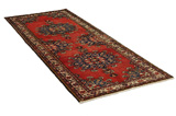 Bijar - Kurdi Persian Carpet 284x107 - Picture 1