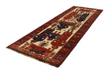 Bakhtiari - Qashqai Persian Carpet 430x140 - Picture 2