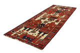 Bakhtiari - Qashqai Persian Carpet 422x143 - Picture 2