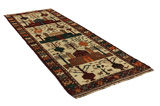 Bakhtiari - Qashqai Persian Carpet 390x132 - Picture 1