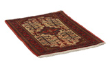 Enjelas - Hamadan Persian Carpet 93x64 - Picture 1