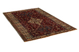 Yalameh - Qashqai Persian Carpet 249x158 - Picture 1