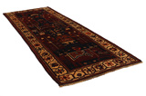 Bakhtiari - Qashqai Persian Carpet 424x156 - Picture 1
