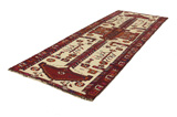 Bakhtiari - Qashqai Persian Carpet 429x150 - Picture 2