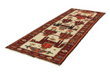 Bakhtiari - Gabbeh Persian Carpet 390x138 - Picture 2