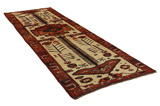 Bakhtiari - Qashqai Persian Carpet 403x131 - Picture 1