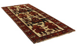 Bakhtiari - Qashqai Persian Carpet 370x149 - Picture 1