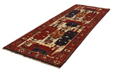 Bakhtiari - Qashqai Persian Carpet 400x133 - Picture 2