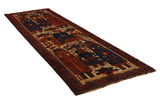 Bakhtiari - Qashqai Persian Carpet 394x124 - Picture 1
