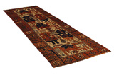 Bakhtiari - Qashqai Persian Carpet 374x117 - Picture 1