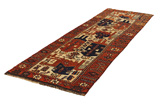 Bakhtiari - Qashqai Persian Carpet 374x117 - Picture 2