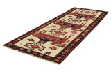 Bakhtiari - Qashqai Persian Carpet 389x140 - Picture 2