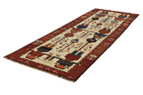 Bakhtiari - Qashqai Persian Carpet 389x139 - Picture 2