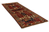 Lori - Bakhtiari Persian Carpet 363x126 - Picture 1