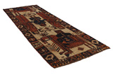 Bakhtiari - Qashqai Persian Carpet 421x143 - Picture 1