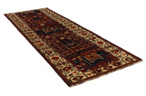 Bakhtiari - Qashqai Persian Carpet 411x143 - Picture 1
