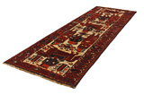 Bakhtiari - Qashqai Persian Carpet 438x137 - Picture 2