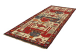 Bakhtiari - Qashqai Persian Carpet 413x157 - Picture 2