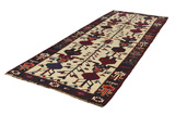 Bakhtiari - Qashqai Persian Carpet 414x149 - Picture 2