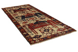 Bakhtiari - Qashqai Persian Carpet 362x157 - Picture 1